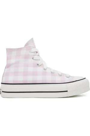 Converse Sneakers aus Stoff Chuck Taylor All Star Lift Platform Gingham A13663C