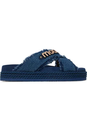 Mou Pantoletten Criss-cross MU.SW451004K