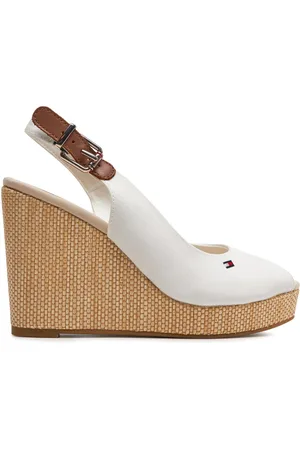 Tommy Hilfiger Sandalen Iconic Elena Sling Back Wedge FW0FW04789