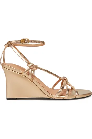 Tommy Hilfiger Sandalen Metal Leather Knots Wedge Sandal FW0FW08801