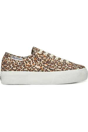 Superga Sneakers Platform Leopard Print