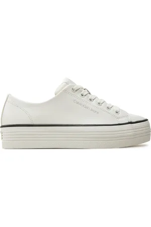 Calvin Klein Sneakers aus Stoff Bold Vulc Flatf Low Lth In YW0YW01633
