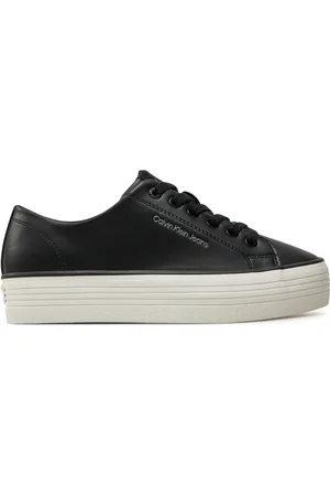 Calvin Klein Sneakers aus Stoff Bold Vulc Flatf Low Lth In YW0YW01633