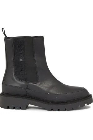 Calvin Klein Klassische Stiefeletten Combat Mid Chelsea Wn YW0YW01254