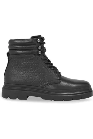 Calvin Klein Schnürstiefeletten Combat Boot Mono HM0HM01211