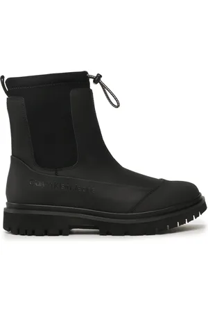 Calvin Klein Stiefeletten Chunky Combat Chelsea Boot Rub YW0YW01065