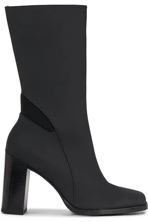 Calvin Klein Stiefeletten Heel Zip Boot Lth Wn YW0YW01113