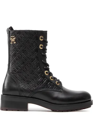 Tommy Hilfiger Stiefeletten Th Monogram Biker Boot FW0FW06817