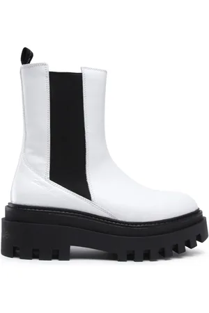 Calvin Klein Klassische Stiefeletten Flatform Chelsea Boot YW0YW00850