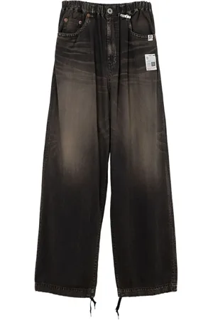 Maison Mihara Yasuhiro Washed wide-leg jeans