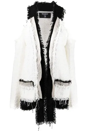 Balmain Boucle-Strickjacke