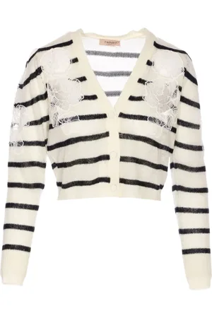 Twin-Set Gestreifter Cardigan