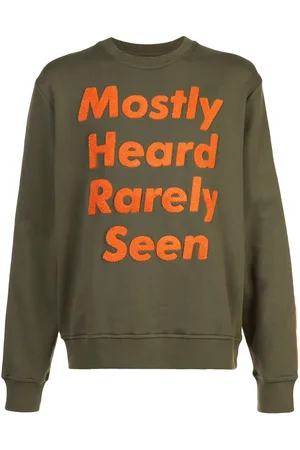MOSTLY HEARD RARELY SEEN Sweatshirt mit Logo-Patch