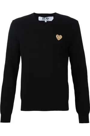Comme des Garçons Sweatshirt mit Herzapplikation