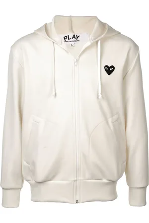 Comme des Garçons Kapuzenjacke mit Herzmotiv
