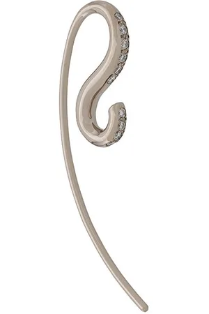 CHARLOTTE CHESNAIS 18kt Weißgoldohrring mit Diamanten