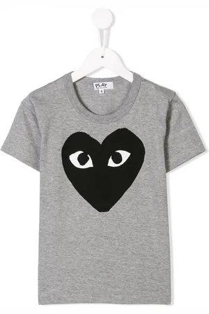 Comme des Garçons Langarmshirt mit Herz-Print