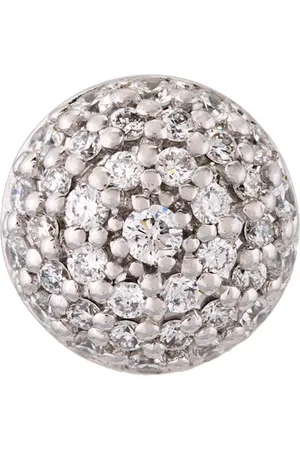 ALINKA 18kt Black Caviar Weißgoldohrstecker mit Diamanten