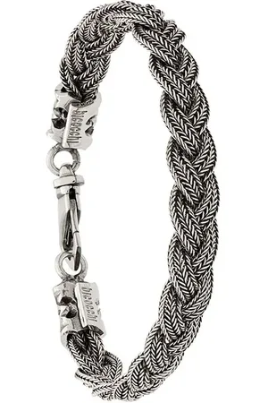 EMANUELE BICOCCHI Geflochtenes Ice Armband