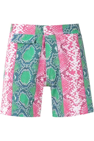 AMIR SLAMA Badeshorts mit Print