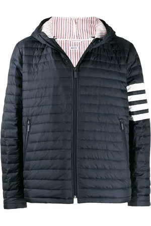 Thom Browne Daunenjacke mit Logo-Streifen