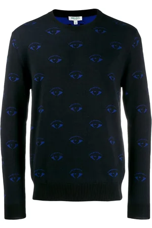 Kenzo Pullover mit Augenmuster