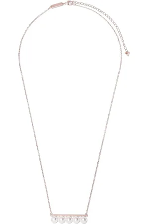 Tasaki 18kt Collection Line Balance Rotgoldhalskette