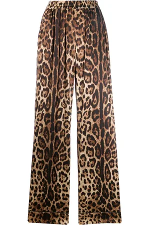 Dolce & Gabbana Hose mit Leoparden-Print