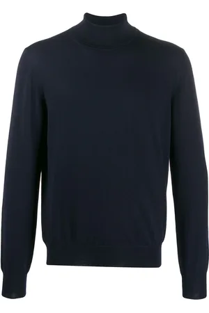 BARBA Gestrickter Rollkragenpullover
