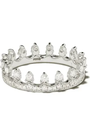 ANNOUSHKA 18kt Weißgoldring mit Diamanten