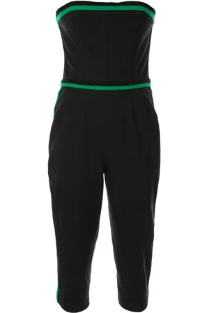 CHANEL Jumpsuit mit Kontrastborten