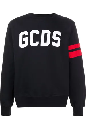 GCDS Sweatshirt mit Logo-Stickerei