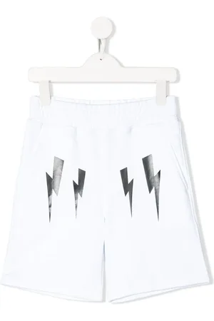 Neil Barrett Shorts mit Blitzmotiv