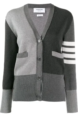 Thom Browne Cardigan mit Logo-Streifen
