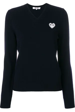 Comme des Garçons Pullover mit V-Ausschnitt