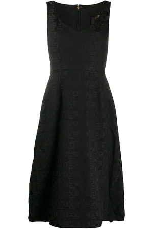 Comme des Garçons Midikleid mit Monogramm