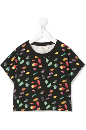 Le pandorine T-Shirt mit geometrischem Print