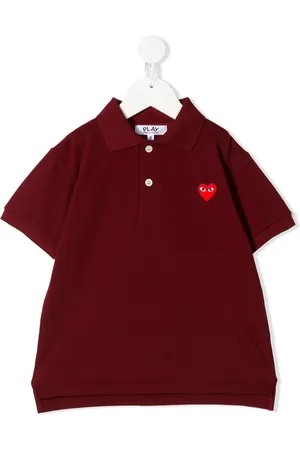 Comme des Garçons Poloshirt mit Logo-Stickerei