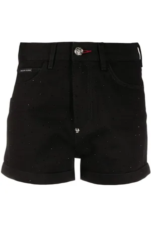 Philipp Plein Hotpants mit Kristallen