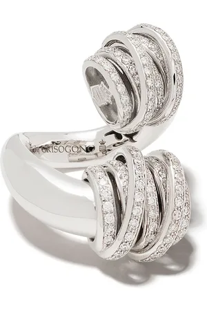 De Grisogono 18kt Weißgoldring mit Diamanten
