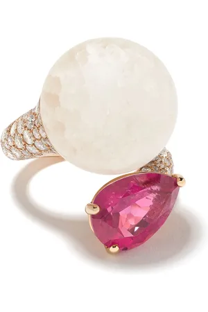 De Grisogono 18kt Rotgoldring mit Edelsteinen