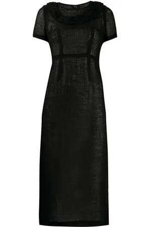 Comme des Garçons 2000 Kleid mit Sheer-Effekt