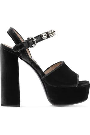 Miu Miu Verzierte Sandalen, 130mm