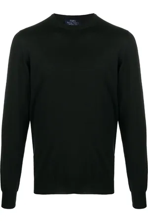 FEDELI Pullover mit Rundhalsausschnitt