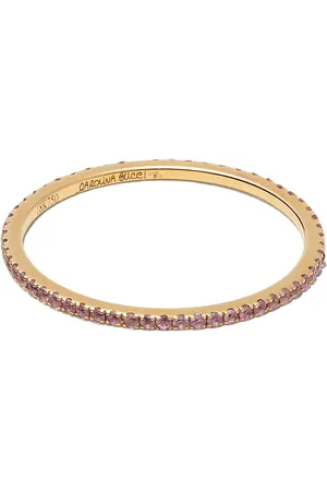 CAROLINA BUCCI 18kt Gelbgoldring mit Saphir
