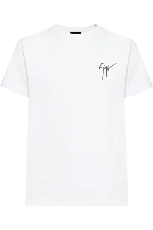 Giuseppe Zanotti T-Shirt mit Logo-Stickerei