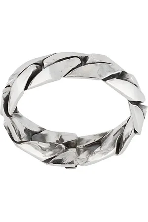 EMANUELE BICOCCHI Ring mit graviertem Logo