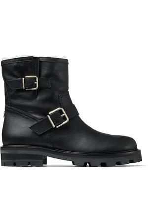 Jimmy Choo Stiefel mit Shearlingfutter