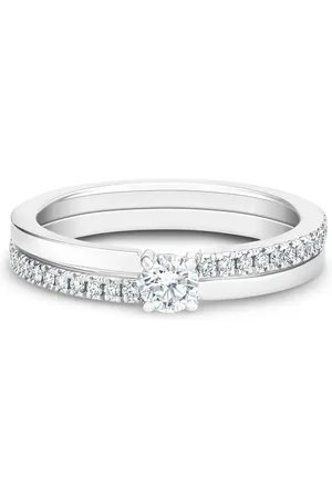 De Beers The Promise Ring aus Platin mit Diamanten
