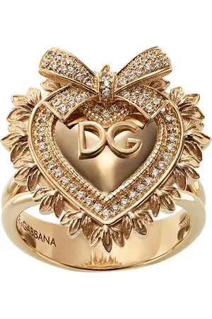 Dolce & Gabbana 18kt Gelbgoldring mit Diamanten